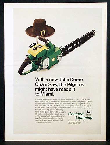 John Deere 19 chainsaw