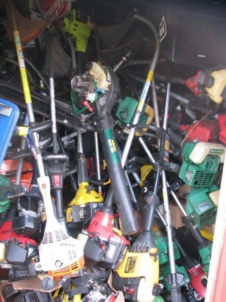 Used small engine parts trimmers and blowers